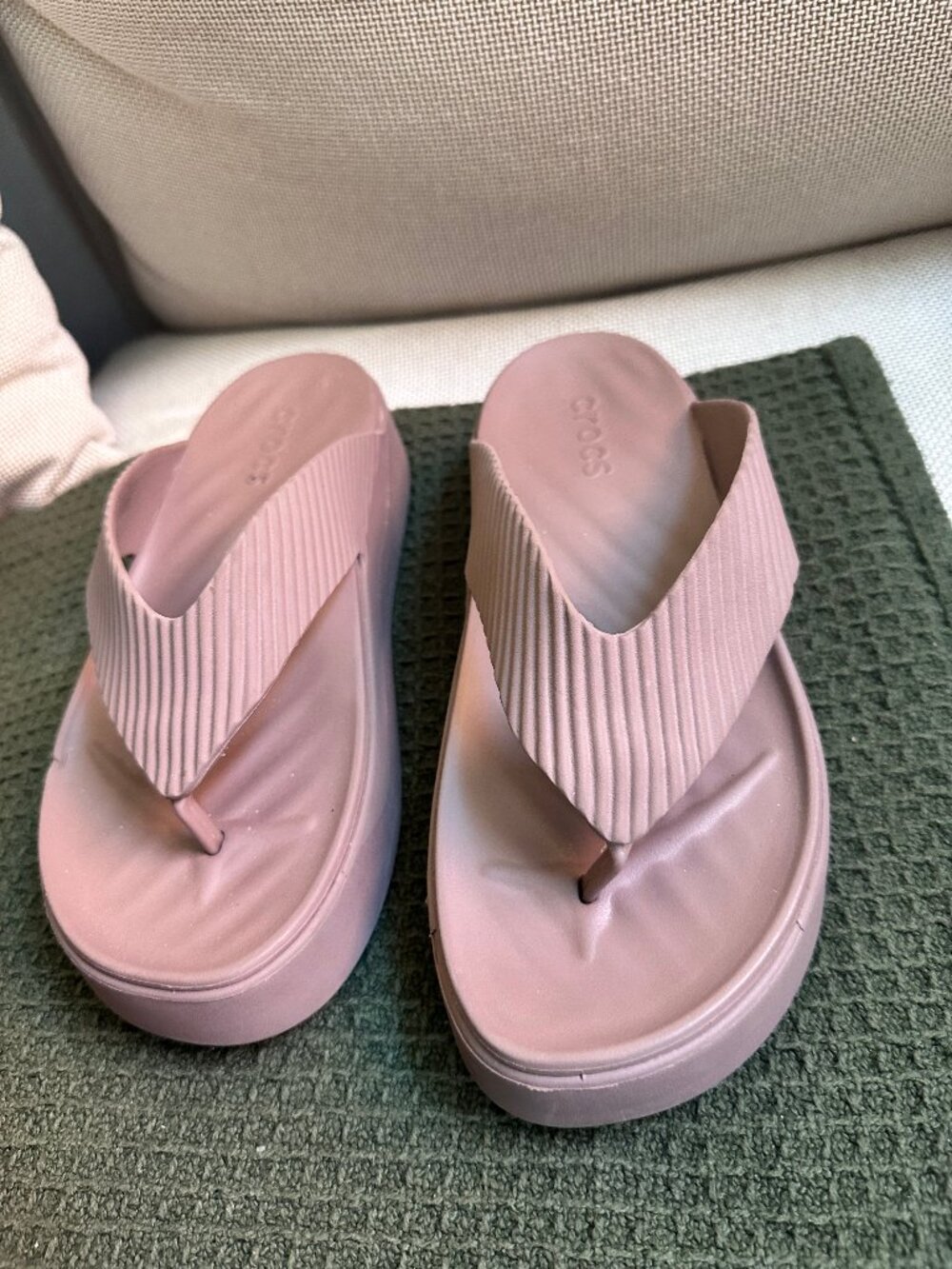The Crocs Getaway Platform Flip Sandals! - Picture 2 of 2